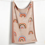 Copertina Lettino in Cotone Gots - Arcobaleno