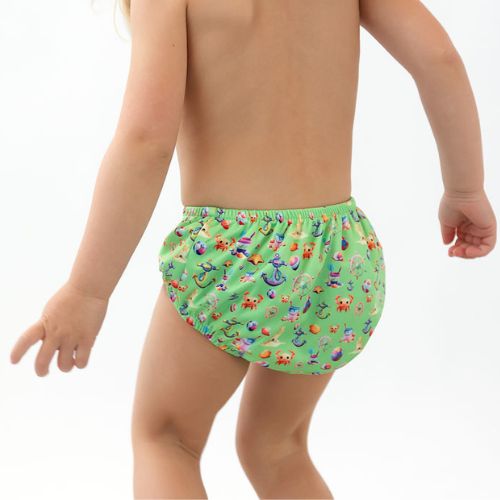 Costume Contenitivo Neonato Bambino - Kiokids - Verde