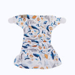 Costume Contentivo Neonato Regolabile in Velcro - Sea Animals
