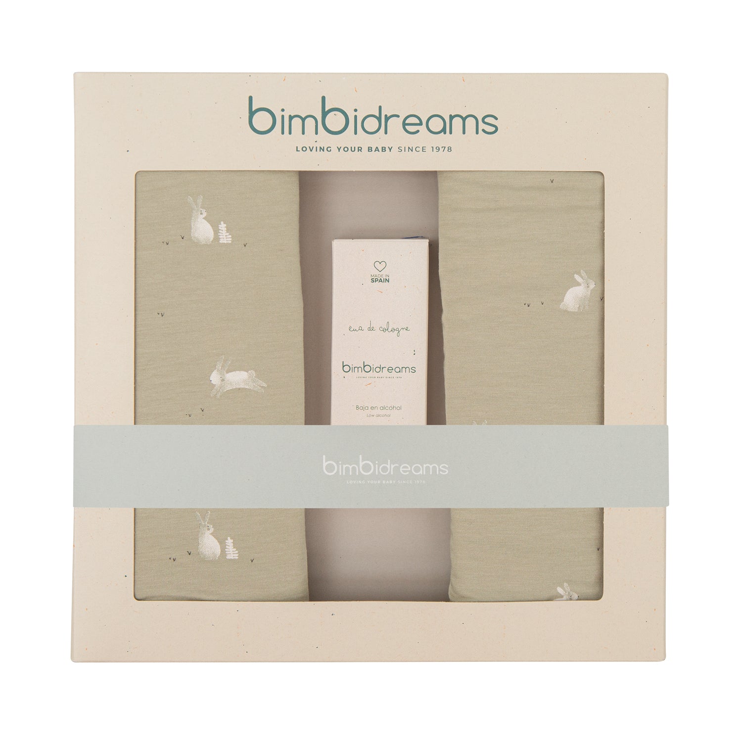 Confezione Regalo Nascita - Coniglietto Verde - Bimbi Dreams