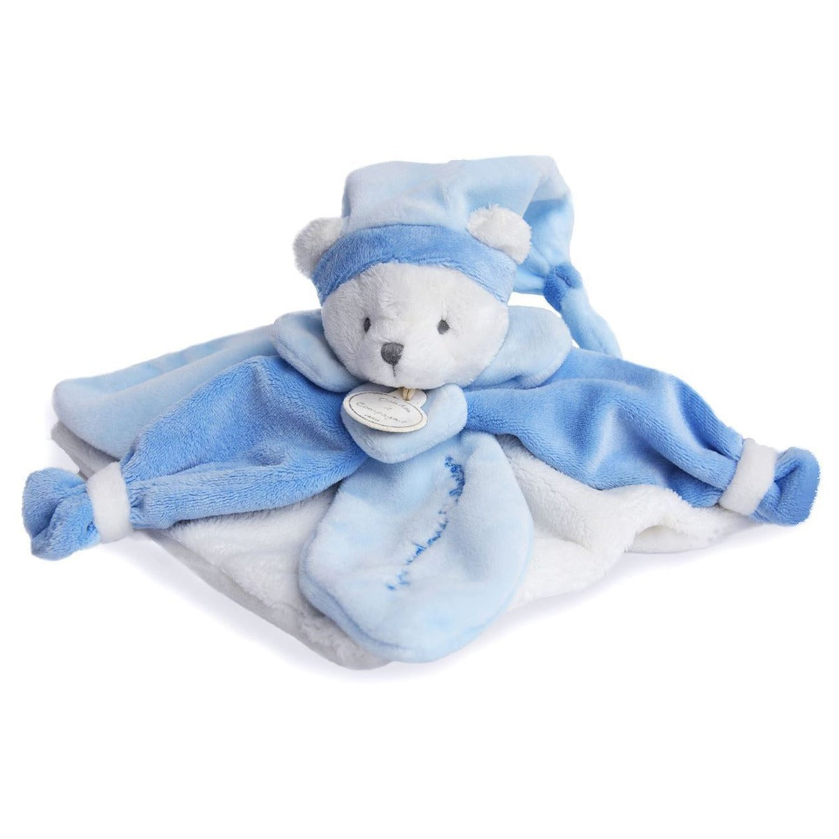 Doudou et Compagnie - Doudou Neonato Nascita Orso Blu 24 cm