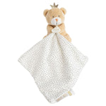 Doudou Neonato Nascita Orsetto Re Beige 10 cm