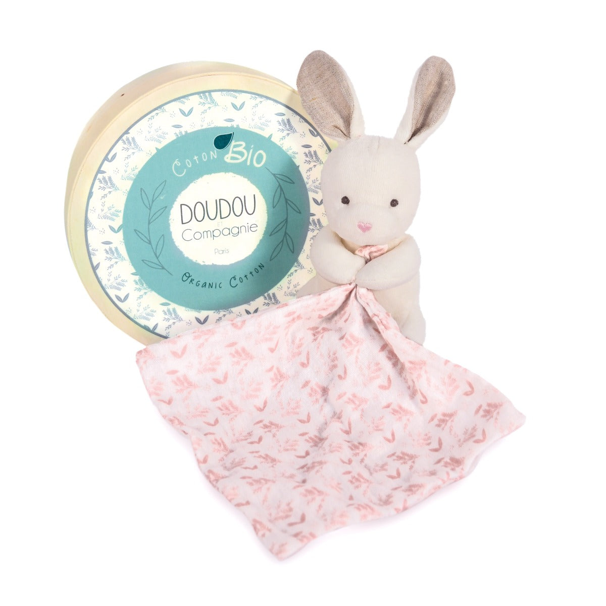 Doudou et Compagnie - Doudou neonato nascita in cotone bio 15 cm