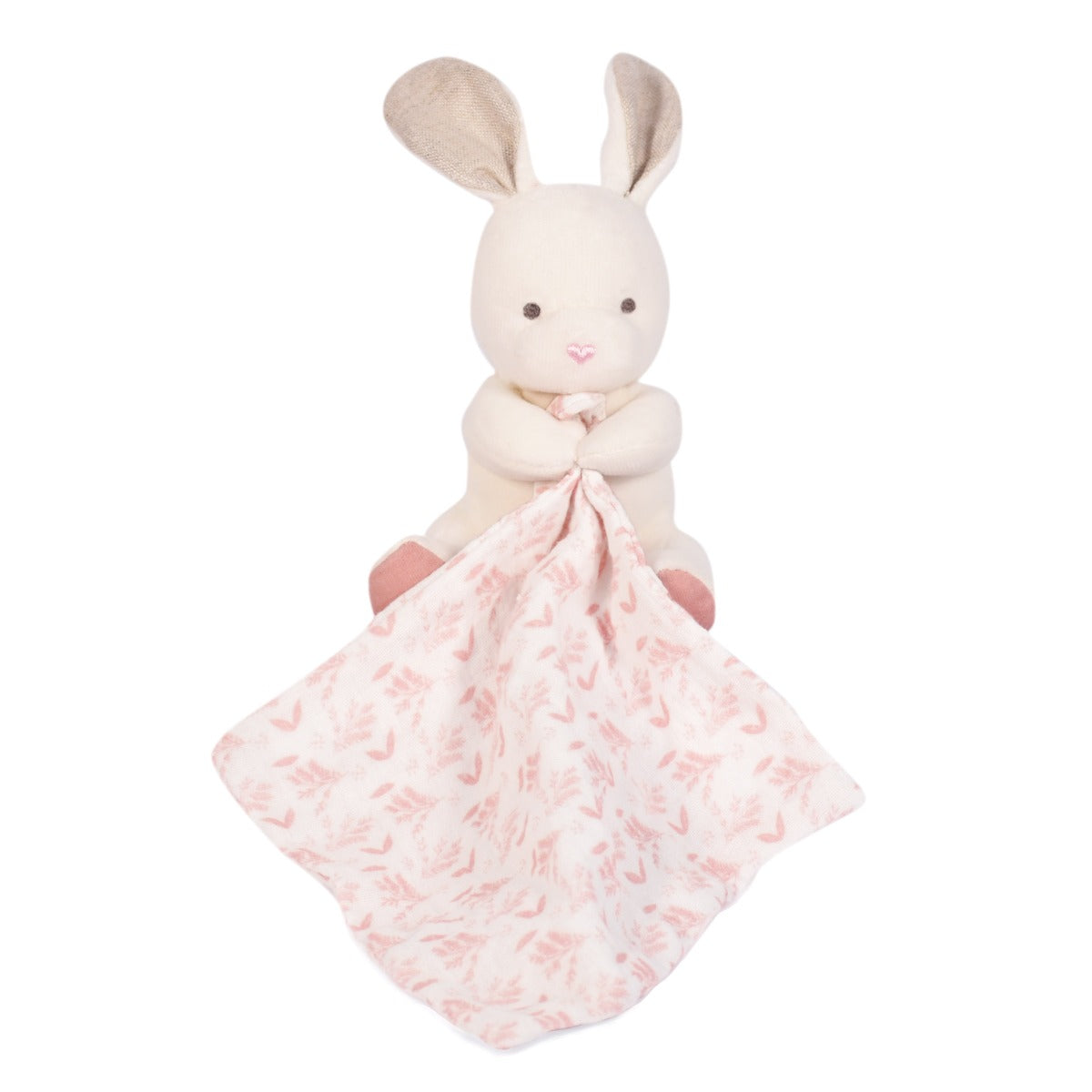 Doudou et Compagnie - Doudou neonato nascita in cotone bio 15 cm Rosa