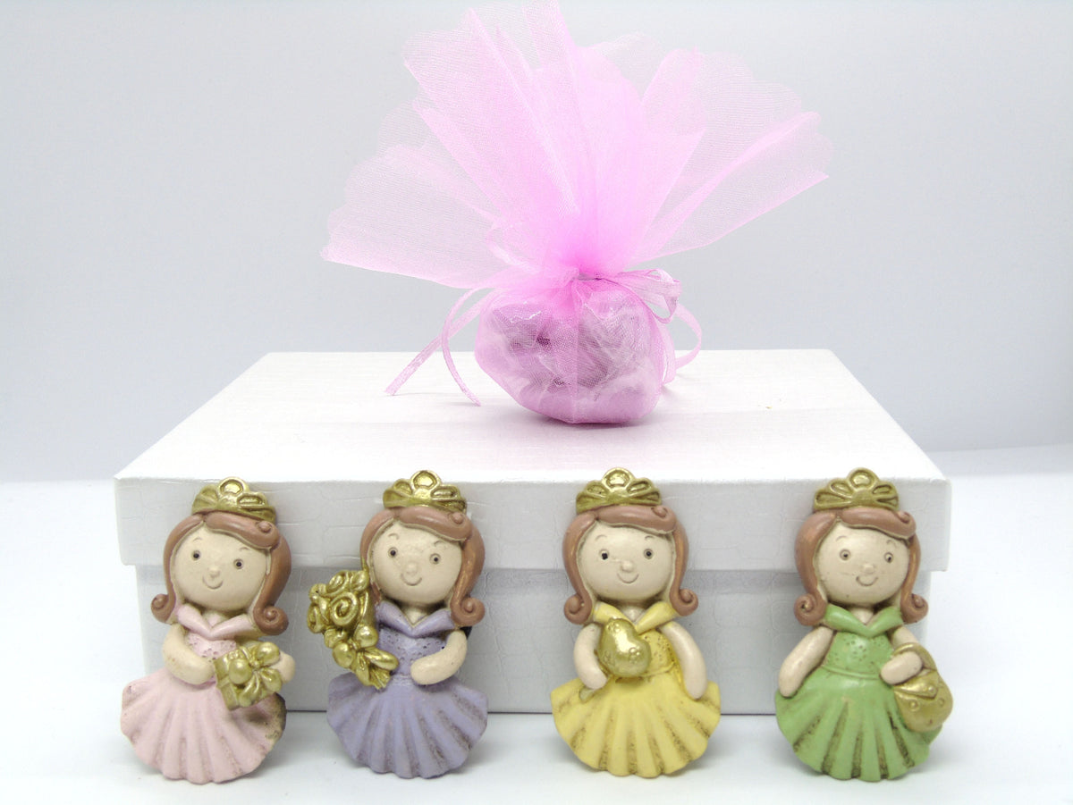 BOMBONIERA NASCITA BATTESIMO MAGNETE MOD. PRINCIPESSA