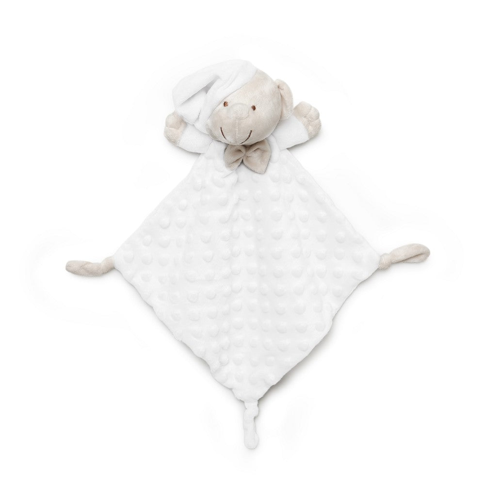 Doudou Neonato in Pile Bianco Orsetto - Interbaby