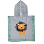 PONCHO MARE BAMBINO CON CAPPUCCIO 