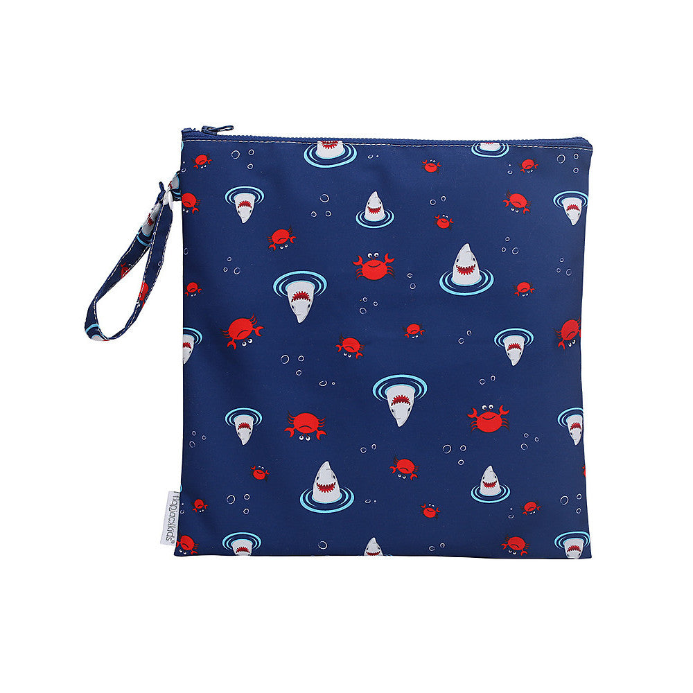 BORSA PORTA COSTUME E PORTA PANNOLINI  - SQUALO/GRANCHIO - FLAPJACKKIDS