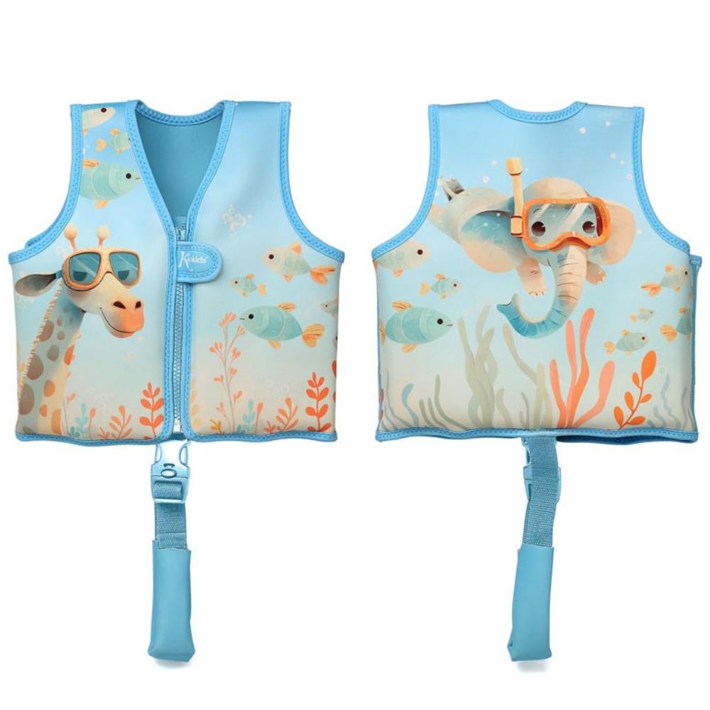 Gilet Salvagente in Neoprene - Giraffa Celeste