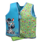 Gilet Salvagente in Neoprene - Verde - Kiokids