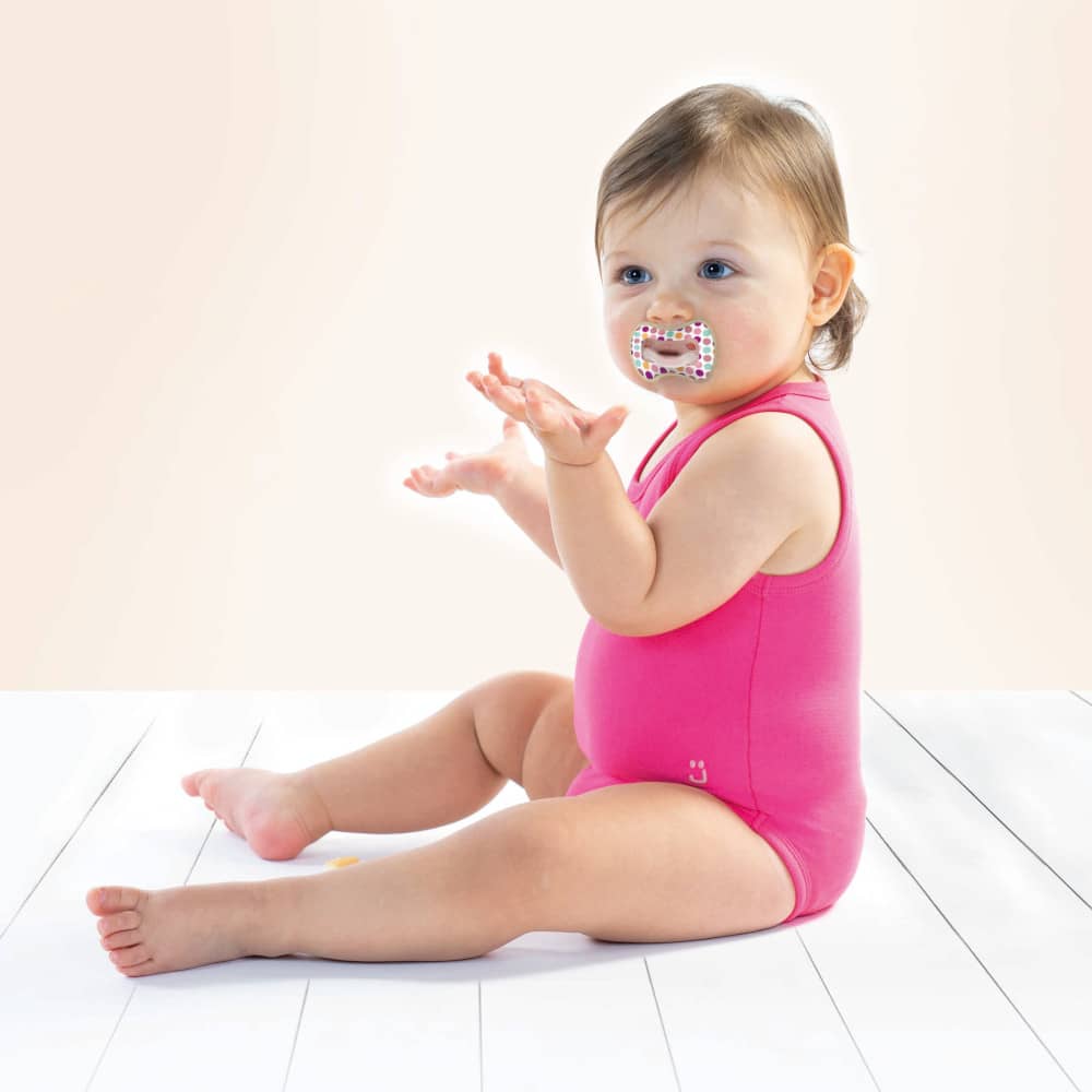 Body Taglia Unica 0-36 Mesi in Cotone Bio - Bipack 2 Pezzi - Fucsia