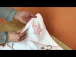 ASCIUGAMANO ACCAPPATOIO CON CAPPUCCIO LUNATICA - Nene Shop