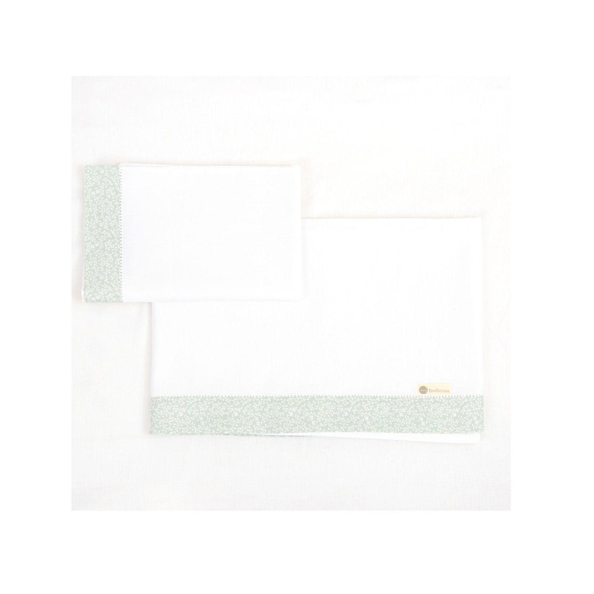 Lenzuola culla next to me e carrozzina - Provenza verde