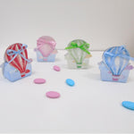 Confettata Nascita Battesimo Scatolina porta confetti Mongolfiera