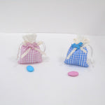 Bomboniera Sacchetti Nascita Battesimo Porta Confetti - Unicorno