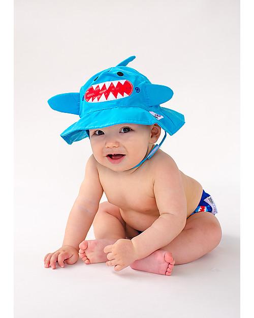 CAPPELLINO ESTIVO UPF 50 - ZOOCCHINI - SQUALO - Nene Shop