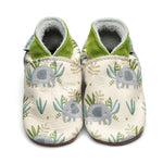 Babbucce in Pelle Naturale - Heffalump - Inch Blue