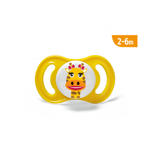 Body J Bimbi Taglia Unica 0-36 Mesi + Succhietto Coordinato - Giraffa