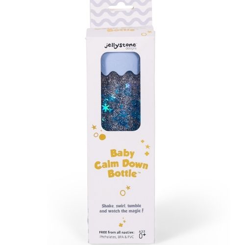 Bottiglia della Calma - Gioco Sensoriale - Azzurra