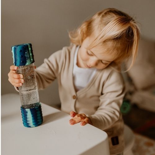 Bottiglia della Calma - Gioco Sensoriale - Galassia