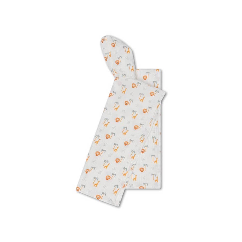 Poncho Neonato Mare in Mussola - Jungle - Swim Essential
