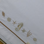 Lenzuola Neonato Culla Carrozzina Next to Me - Oceano