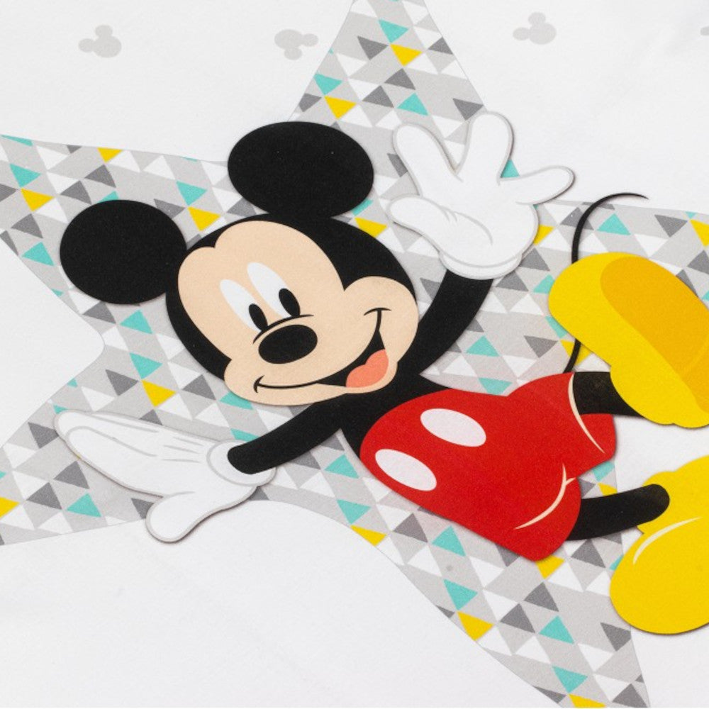 Piumone Sfoderabile e Paracolpi in tessuto stampato - Mickey Mouse Topolino