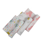 Set 3 Copertine in Mussola di cotone 80x80 cm - Minnie Topolina