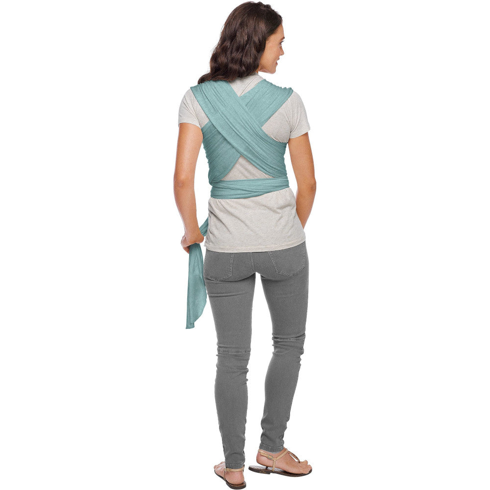 Fascia Porta Bebè - Elements - Moby Wrap - Verde Acqua