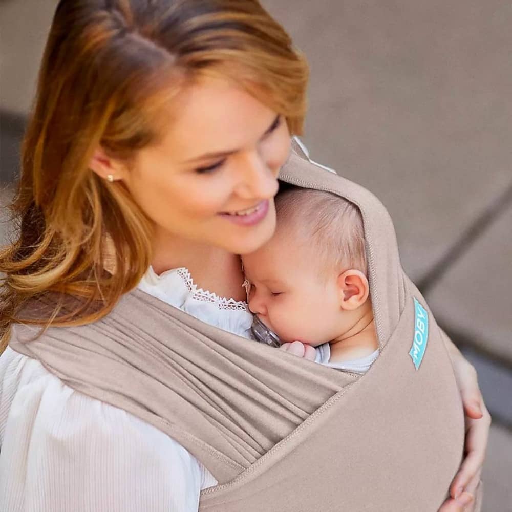 Fascia Porta Bebè - Elements - Moby Wrap - Sabbia