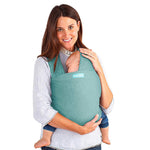 Fascia Porta Bebè - Elements - Moby Wrap - Verde Acqua