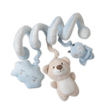 Spirale Passeggino per Neonati Orsetto - Celeste - Interbaby