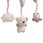 Spirale Passeggino per Neonati Orsetto - Rosa - Interbaby