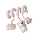 Spirale Passeggino per Neonati Orsetto - Rosa - Interbaby