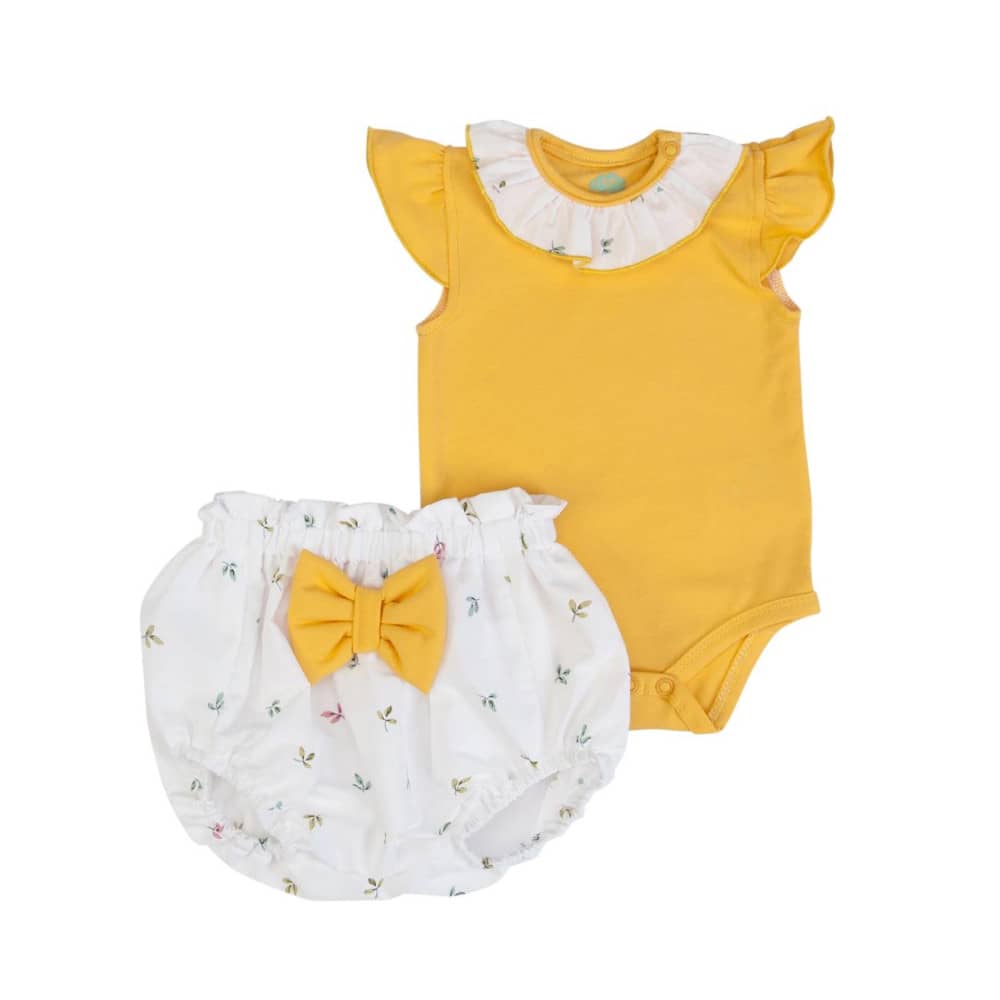 PAGLIACCETTO NEONATA BAMBINA MEZZA MANICA "FIORI"