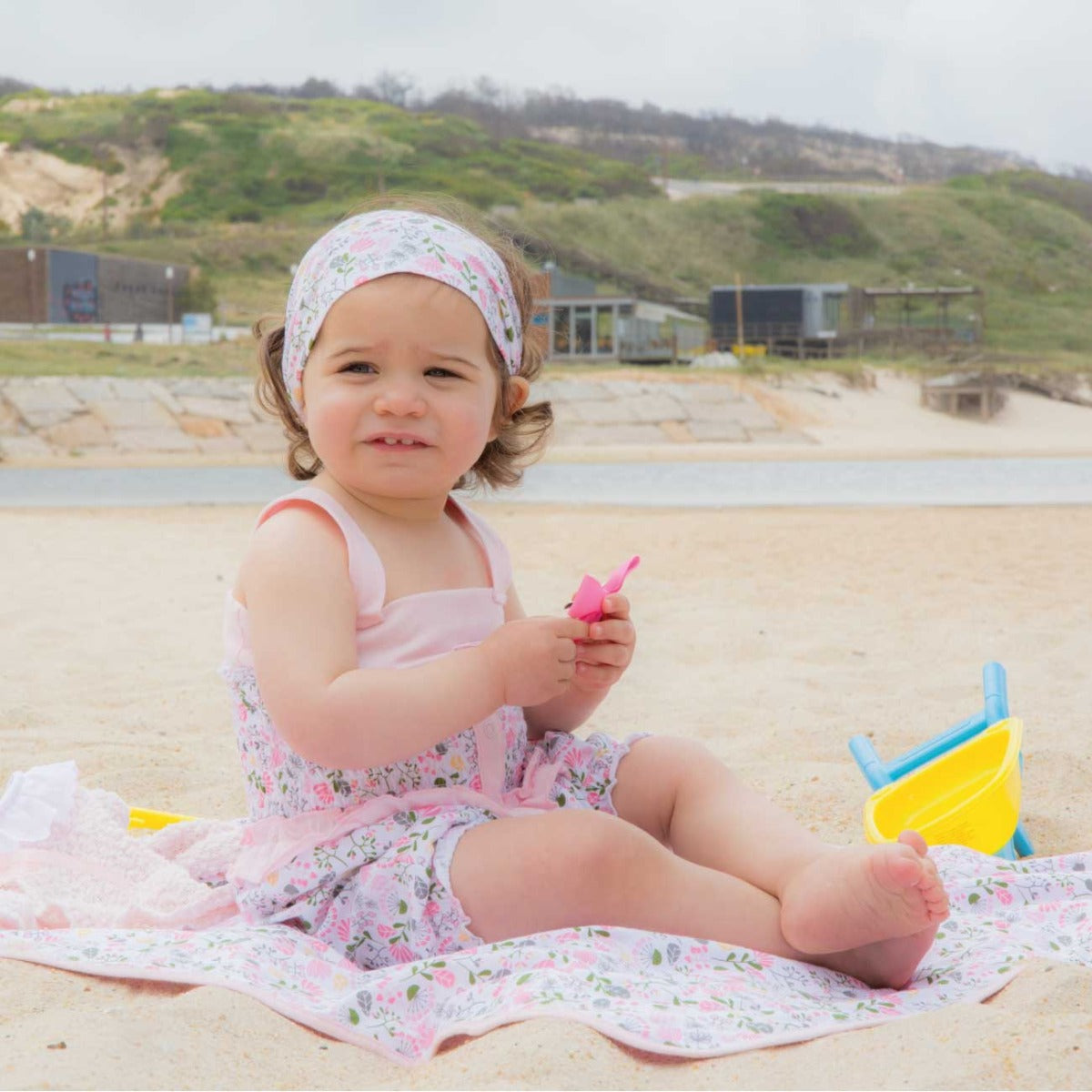 PAGLIACCETTO NEONATA BIMBA ESTIVO IN COTONE FIORATO