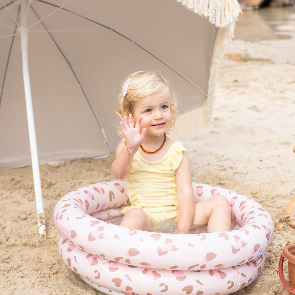 Piscinetta Gonfiabile Mare e Pius - Pink Leopard - Swim Essential