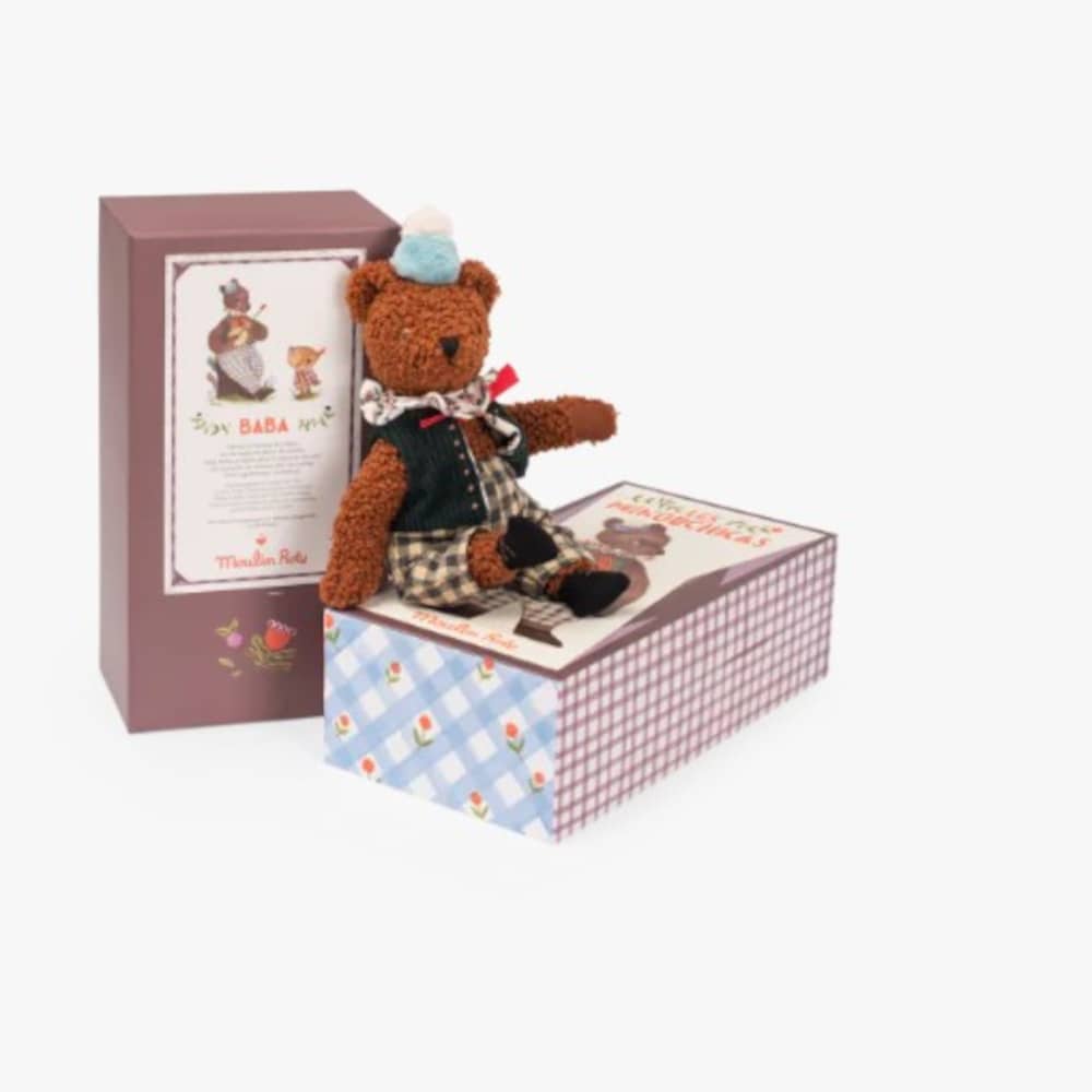 Pupazzo Orsetto in Cotone 23 cm - Moulin Roty