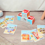 Puzzle Magnetico 3D Cubi Magnetici 25x18 CM