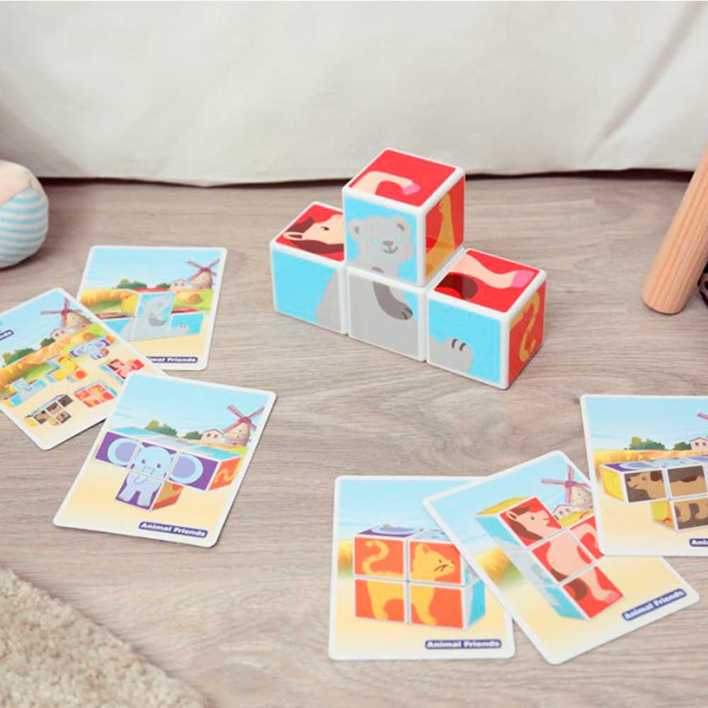 Puzzle Magnetico 3D Cubi Magnetici 25x18 CM
