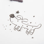 Cofanetto Neonato nascita completo + cappellino + muffole + borsa - stampa