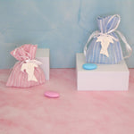 Sacchettino Confetti Segnaposto - Confettata Nascita Battesimo - Angelo Custode 