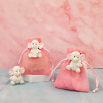 Sacchettino Portaconfetti bomboniera Nascita Battesimo - Elefante