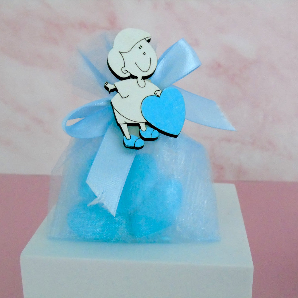 Sacchettino Bomboniera Segnaposto Bimbo