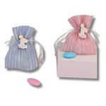 Sacchettino Confetti Segnaposto Bomboniera Nascita Battesimo - Elefante