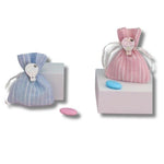 Sacchettino Confetti Segnaposto Bomboniera Nascita Battesimo - Mongolfiera