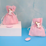 Sacchettino Confetti Segnaposto Bomboniera Nascita Battesimo - Elefante