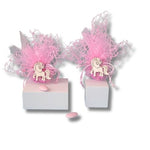 Sacchettino Confetti Segnaposto Bomboniera Nascita Battesimo - Unicorno