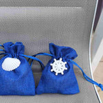 Sacchettini Portaconfetti Bomboniera Nascita Battesimo Mare