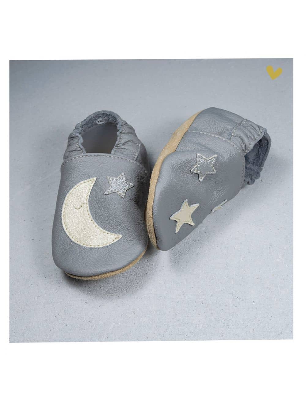 Scarpe Soft Sole Bambino Unisex Goodnight - Grigio Scuro